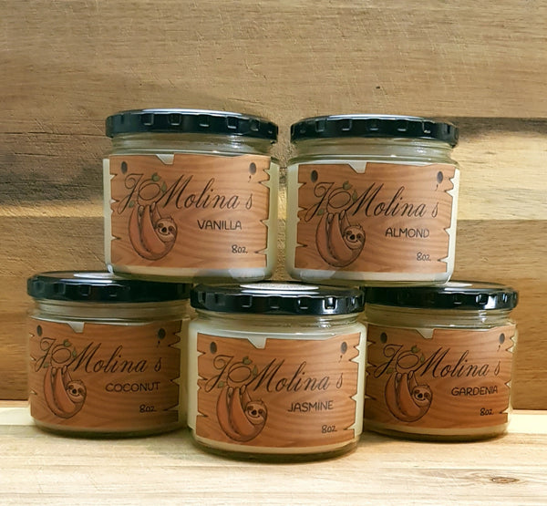 Almond Scented Candle