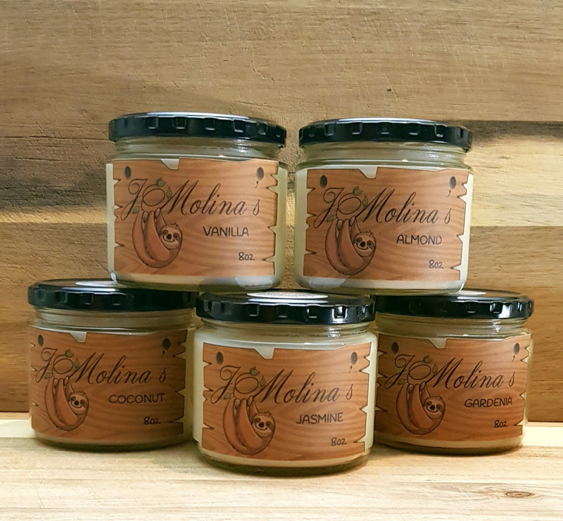 Almond Scented Candle