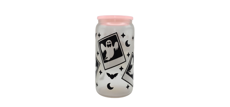 Glow in the Dark Ghosts (16oz Glass)