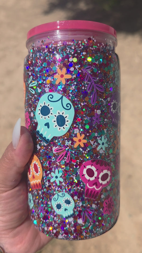 Colorful Skulls (16oz)